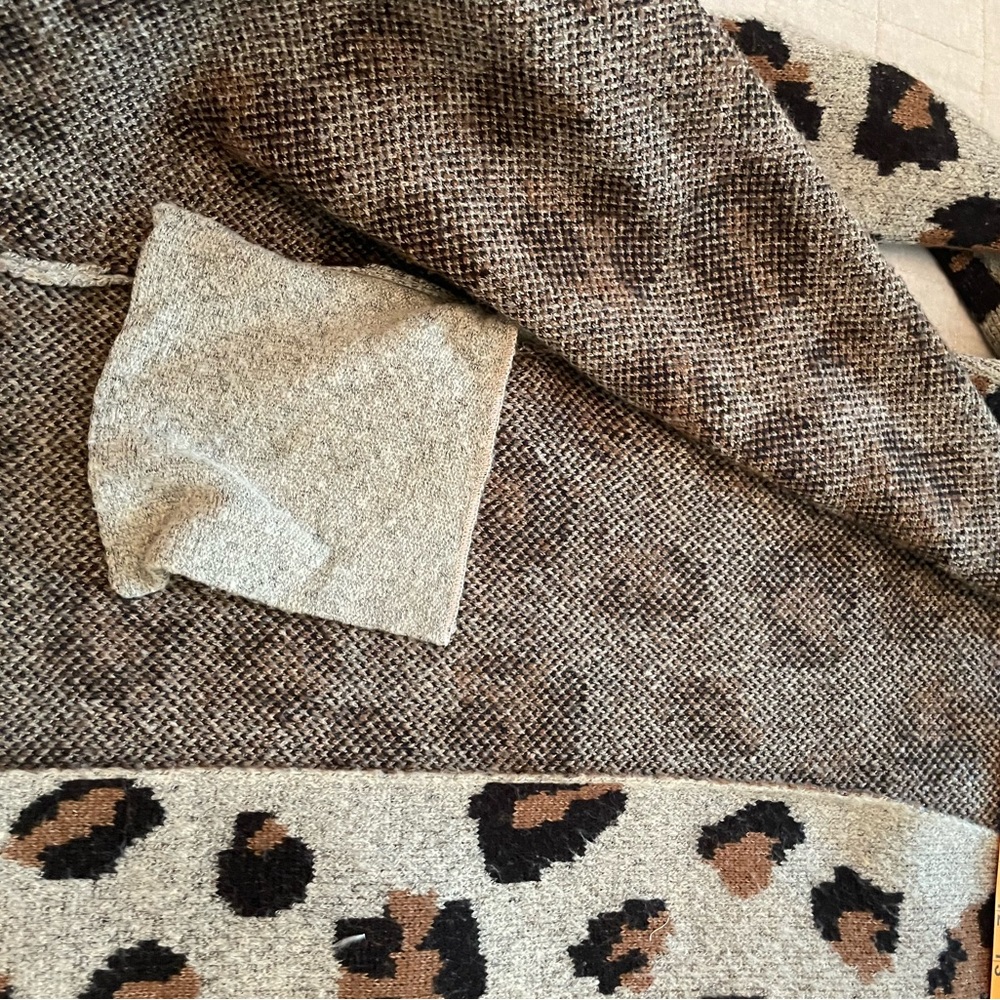 Leopard Print Cardigan - Picture 7 of 7